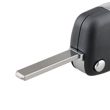 For PEUGEOT Car Keys Replacement 3 Buttons Car Key Case with Holder, without Grooved