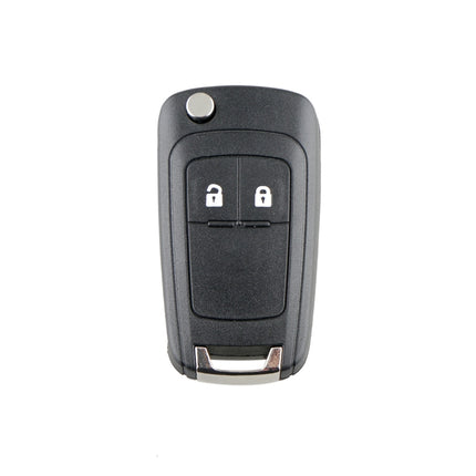 For Opel Car Keys Replacement 2 Buttons Car Key Case with Foldable Key Blade