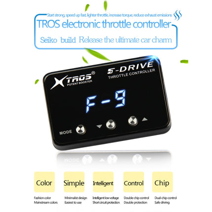 TROS KS-5Drive Potent Booster for Isuzu D-Max 2011- Electronic Throttle Controller, For Isuzu D-Max 2011-
