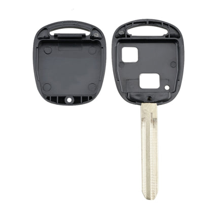 For TOYOTA Car Keys Replacement 2 Buttons Car Key Case with Key Blade, 2 Buttons