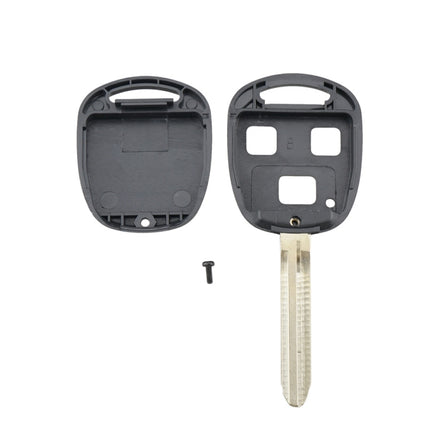 For TOYOTA Car Keys Replacement 3 Buttons Car Key Case with Key Blade