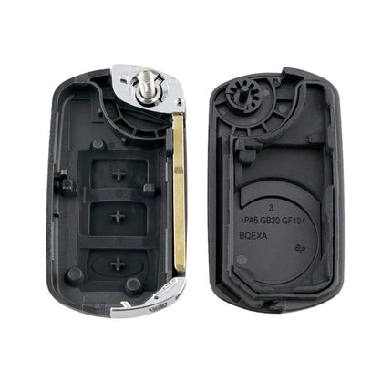 For Landrover Range Rover Sport 2006-2011 / Range Rover 2006~2009 / Discovery 3 2005~2009 Car Keys Replacement 3 Buttons Car Key Case with Foldable Key Blade
