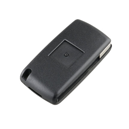 For PEUGEOT 2 Buttons Intelligent Remote Control Car Key with PCF7961 Integrated Chip & Battery & Holder & Slotted Key Blade & ASK Signal, Frequency: 433MHz, 2 Buttons with Slotted Key Blade