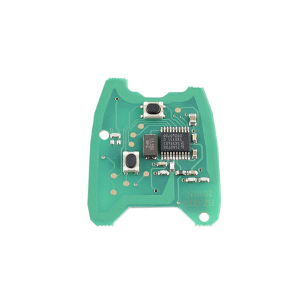 For PEUGEOT 206 2 Buttons Intelligent Remote Control Car Key with Integrated Chip & Battery, Frequency: 433MHz, For PEUGEOT 206
