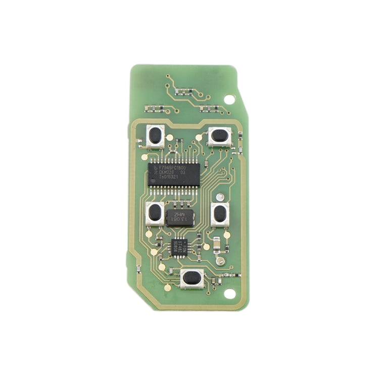 For Jaguar / Land Rover Intelligent Remote Control Car Key with Integrated Chip & Battery, Frequency: 433MHz, KOBJTF10A with ID49 Chip