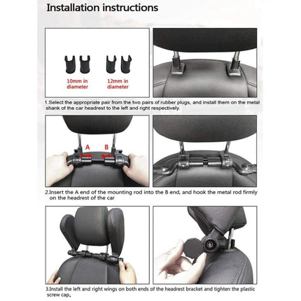 Car Seat Headrest Car Neck Pillow Sleep Side Headrest for Children and Adults, CRP0281A, CRP0281B, CRP0281BR, CRP0281C, CRP0281Q, CRP0281Z