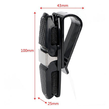 Vehicle Mounted Glasses Clip Car Eyeglass Bill Holder, Package: OPP Bag