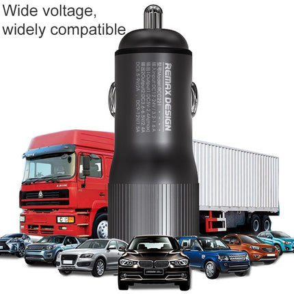 REMAX RCC221 Retour Series QC3.0 Dual USB Car Charger