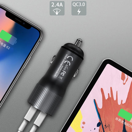 REMAX RCC221 Retour Series QC3.0 Dual USB Car Charger