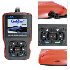 Creator C502 V7.6 Car OBD2 Multi-system Scanner Car Diagnostic Tool for Mercedes-Benz before 2016 All Models, Creator C502