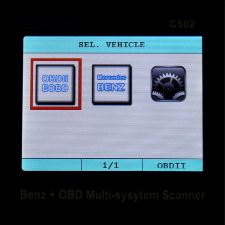 Creator C502 V7.6 Car OBD2 Multi-system Scanner Car Diagnostic Tool for Mercedes-Benz before 2016 All Models, Creator C502