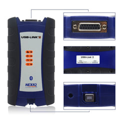 Nexiq 2 Bluetooth USB Linked Truck Diagnostic Tool Heavy Duty Truck Scanner, Heavy Duty Truck Scanner