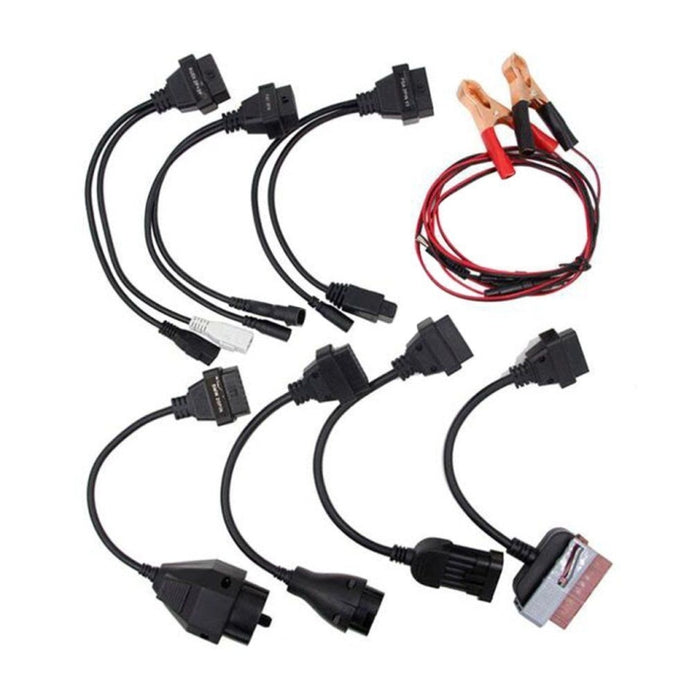 8 PCS Car Diagnostic Cable and Connector OBD2 Cable, 8 in 1  Car OBD2 Cable