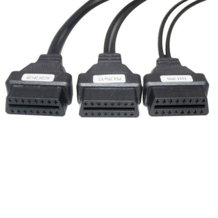 8 PCS Car Diagnostic Cable and Connector OBD2 Cable, 8 in 1  Car OBD2 Cable