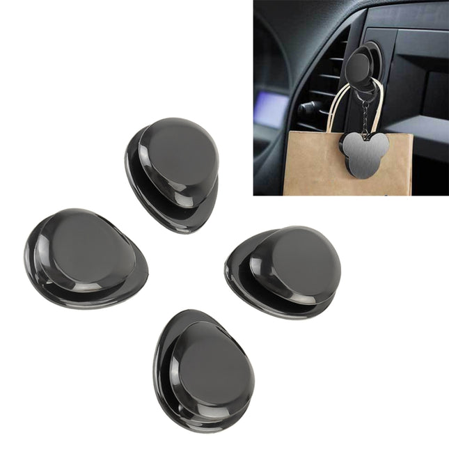 3R-2153 4 PCS Car Mini Convenient Hooks Bags Hanger Holder, 3R-2153