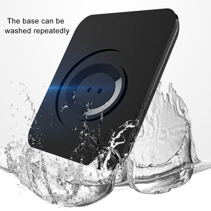 Car Carbon Fiber Texture Silicon Mobile Phone Holder for 3.5-6.8 inches Cellphone