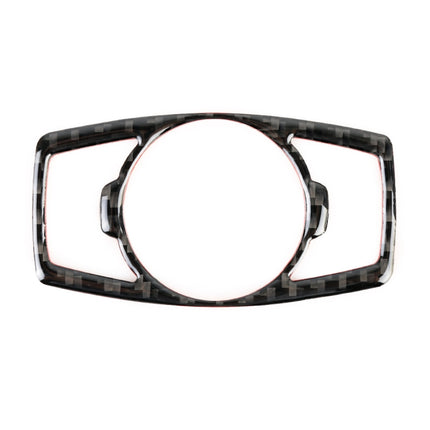 Car Carbon Fiber Headlight Adjustment Frame Decorative Sticker for Ford New Mondeo, Headlight Adjustment Frame