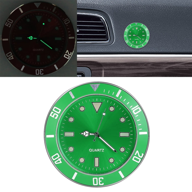 Car Paste Clock Car Luminous Watch