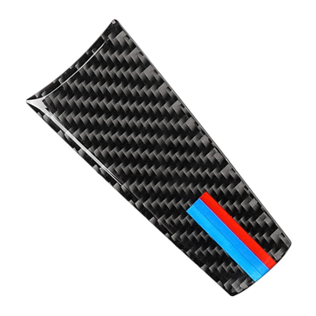 Car Tricolor Carbon Fiber Steering Wheel Decorative Sticker for BMW 5 Series G30/G38 X3 G01/G08, Steering Wheel(Tricolor)