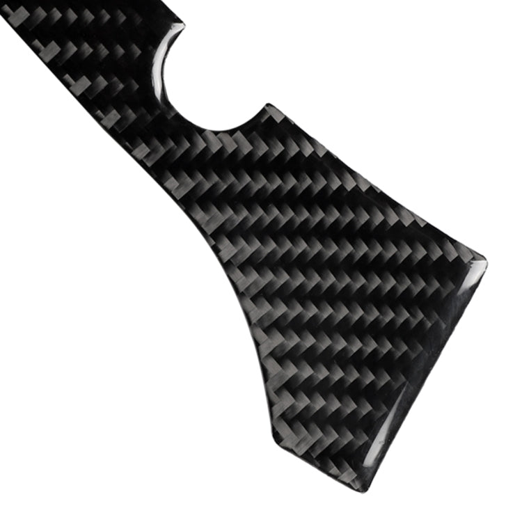 2 PCS Car Carbon Fiber Rearview Mirror Bumper Strip Decorative Sticker for BMW G30 (2018-2019) / G11 (2016-2019), Right Drive with Camera