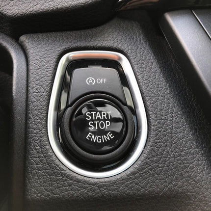 Car Engine Start Key Push Button Cover for BMW G / F Chassis,  with Start and Stop