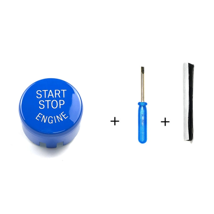 Car Engine Start Key Push Button Cover for BMW G / F Chassis,  with Start and Stop