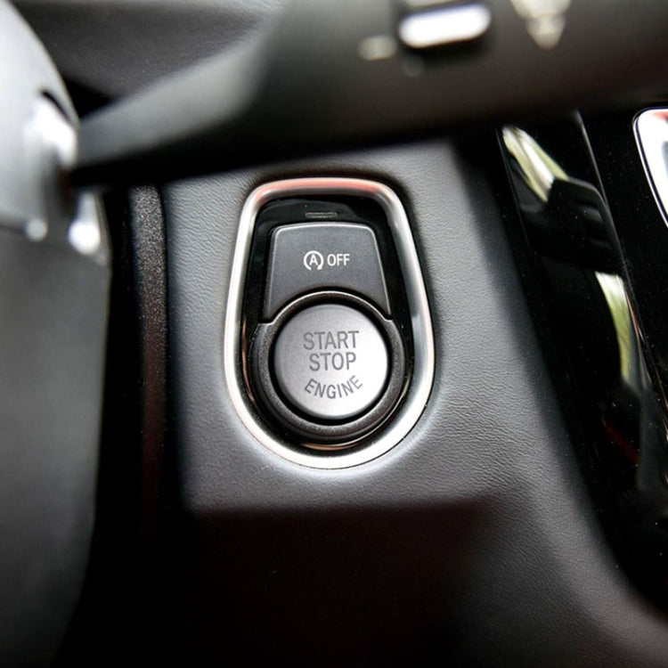 Car Engine Start Key Push Button Cover for BMW G / F Chassis,  with Start and Stop