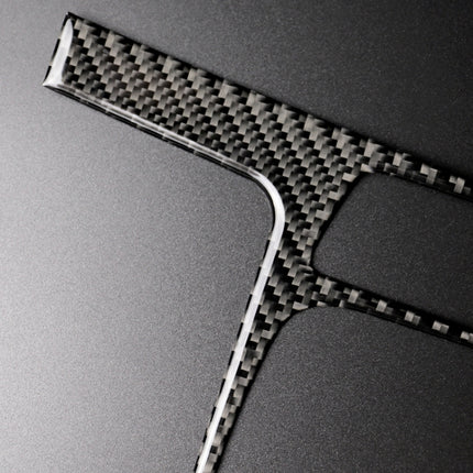 Car Carbon Fiber Gear Position Panel Decorative Sticker for Audi 2010-2018 Q5 / 2009-2016 A4L / 2009-2016 A5, Gear Position (A)