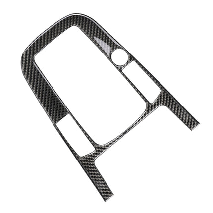 Car Carbon Fiber Gear Position Panel Decorative Sticker for Audi 2010-2018 Q5 / 2009-2016 A4L / 2009-2016 A5, Left Drive, Gear Position (B)