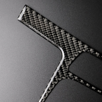 Car Carbon Fiber Gear Position Panel Decorative Sticker for Audi 2010-2018 Q5 / 2009-2016 A4L / 2009-2016 A5, Left Drive, Gear Position (B)