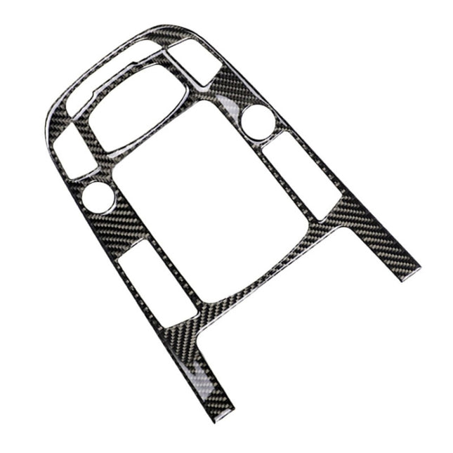 Car Carbon Fiber Gear Position Panel Decorative Sticker for Audi 2010-2018 Q5 / 2009-2016 A4L / 2009-2016 A5, Left Drive