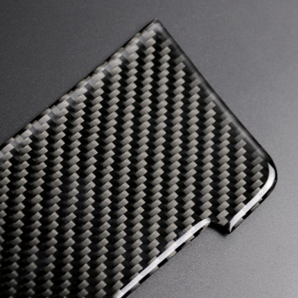 Car Carbon Fiber Storage Cigarette Lighter Panel Decorative Sticker for Audi 2010-2018 Q5 / 2009-2016 A4L / 2009-2016 A5, Storage Cigarette Lighter