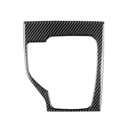 Car Carbon Fiber Left Drive Gear Frame A Decorative Sticker for Mazda Axela 2013-2016, Left Drive Gear Frame A