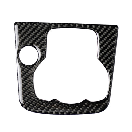 Car Carbon Fiber Right Drive Multimedia Frame A Decorative Sticker for Mazda Axela 2013-2016, Right Drive Multimedia Frame A