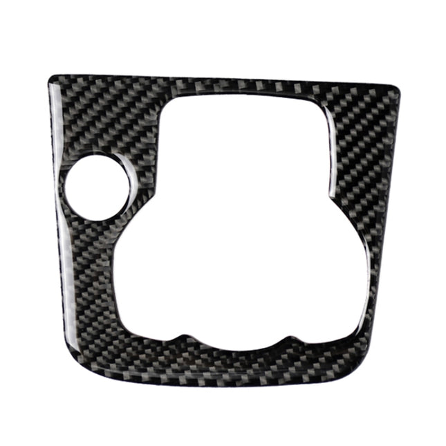 Car Carbon Fiber Right Drive Multimedia Frame A Decorative Sticker for Mazda Axela 2013-2016, Right Drive Multimedia Frame A