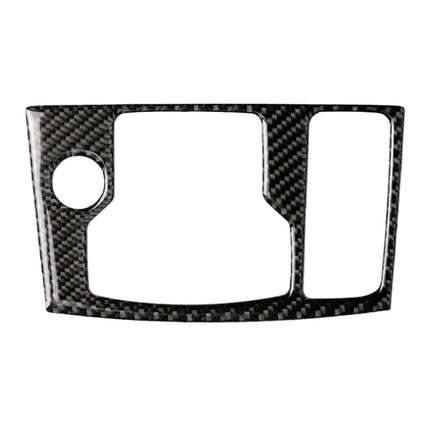 Car Carbon Fiber Right Drive Multimedia Frame B Decorative Sticker for Mazda Axela 2017-2018, Right Drive Multimedia Frame B