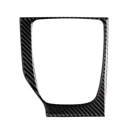 Car Carbon Fiber Left Drive Manual Gear Frame C Decorative Sticker for Mazda Axela 2017-2018, Left Drive Manual Gear Frame C