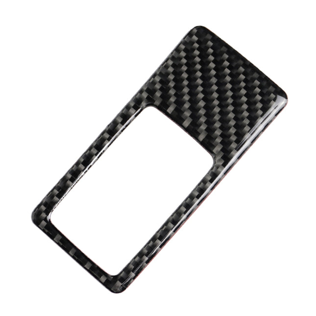 Car Carbon Fiber Headlight Adjustment Frame Decorative Sticker for Mazda Axela 2014 / 2017-2018, Left Drive, Headlight Adjustment Frame (A)