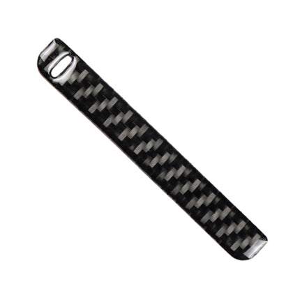 Car Carbon Fiber Storage Box Groove Decorative Sticker for Toyota Eighth Generation Camry 2018-2019, Left Drive, Storage Box Groove