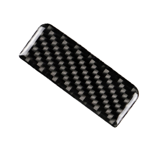 Car Carbon Fiber Main Driving Storage Box Handle Decorative Sticker for Toyota Eighth Generation Camry 2018-2019