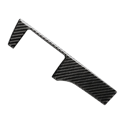 Car Carbon Fiber Headlight Switch Panel Decorative Sticker for Honda Tenth Generation Civic 2016-2019, Left Drive, Headlight Switch