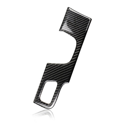 Car Carbon Fiber Gear Position Panel Decorative Sticker for Cadillac XT5 2016-2017, Left Drive, Gear Position