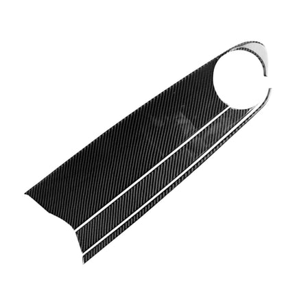 3 in 1 Car Carbon Fiber Front Passenger Central Control Panel Decorative Sticker for Chevrolet Camaro 2017-2019, Left Drive