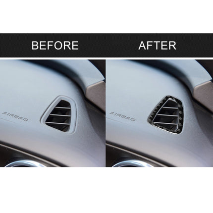 2 PCS Car Carbon Fiber Instrument Air Outlet Decorative Sticker for Chevrolet Camaro 2017-2019, Instrument Air Outlet