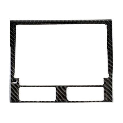 Carbon Fiber Car Navigation Panel Decorative Sticker for Porsche Macan, Navigation Panel