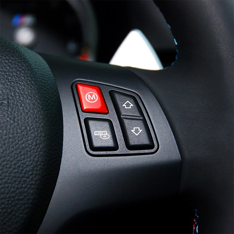 Wheel M Fashion Button Switch Trim Cover for BMW 3 series E90 E92 E93 M3 2007-2013