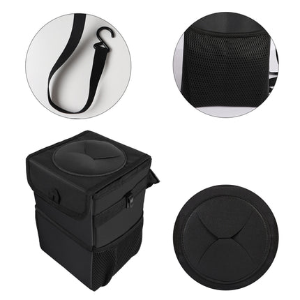 Car Back Seat Hook Garbage Can Car Storage Box, Car Storage Box