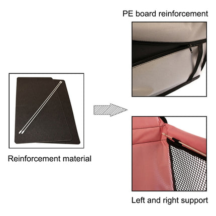 Nonslip Folding Oxford Cloth Car Vice Driving Seat Cover Pet Cat Dog Cushion Mat, Size: 40 x 30 x 25cm