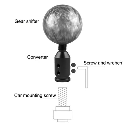 Car Threaded Shifter Gear Shift Knob Adapter 12 x 1.25