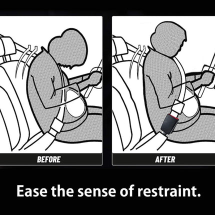 Universal Car Seat Belt Extension Strap, Length: 36cm